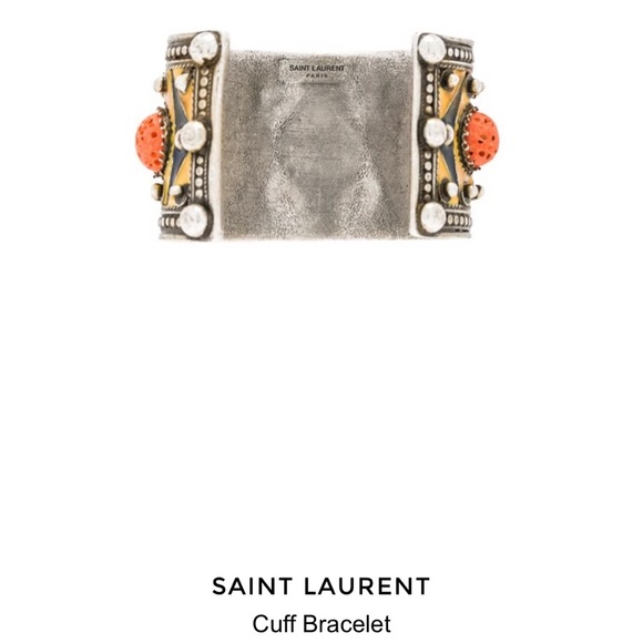 SAINT LAURENT Marrakesh Cuff Bracelet - Picture 7 of 9